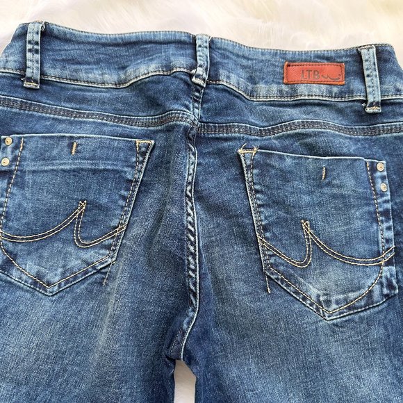 LTB Jeans Molly Low Rise Super Slim Coastal Cowgirl Boho Y2K 90s Size 31 #5065 - Picture 3 of 9